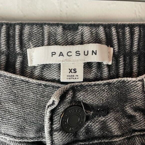 Pac Sun Gray Cargo Denim Size XS - Picture 6 of 10